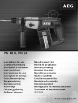 AEG PN 18 X Manual do proprietário