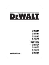 DeWalt D28135 T 4 Manual do proprietário