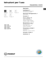 Indesit TAN13NF (I, GB, F, ES, P) Manual do proprietário