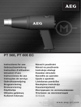AEG PT 560 Manual do proprietário