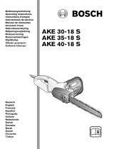 Bosch AKE 40-18 S Manual do proprietário