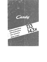 Candy 143X Manual do proprietário