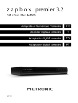 Metronic ZAPBOX PREMIER 3.2 Manual do proprietário