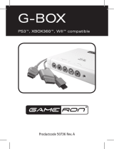 GAMERON G-BOX Manual do proprietário