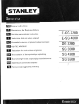 Stanley E-SG 4000 Manual do proprietário