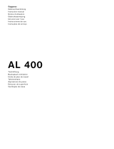 Gaggenau AL 400 Manual do proprietário