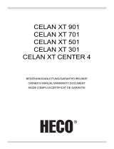 Heco CELAN XT CENTER 4 Manual do proprietário