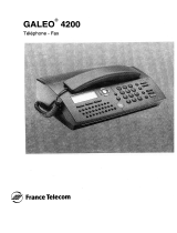 FRANCE TELECOM GALEO 4200 Manual do proprietário