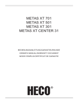 Heco METAS XT 301 Manual do proprietário