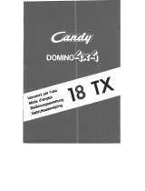 Candy 18 TX Manual do proprietário