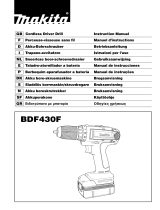 Makita BDF430F Manual do proprietário