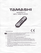 TAMASHI MKB256 Manual do proprietário