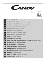 Candy CCR616X & CCR 616/1 X Manual do usuário