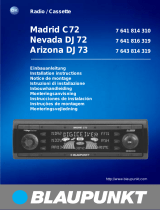 Blaupunkt Madrid C72 Manual do proprietário