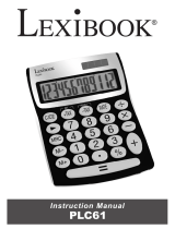 Lexibook PLC 61 Manual do proprietário