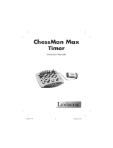 Lexibook CHESSMAN MAX TIMER Manual do usuário