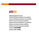 palmOne 3169WW - Universal Wireless Keyboard Manual do proprietário
