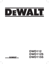DeWalt DWD112 Manual do proprietário