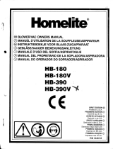 Homelite HB-390VI Manual do proprietário