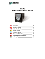 INFOSEC XP PRO 1600 VA Manual do usuário