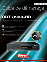 Optex ORT8930 Manual do proprietário