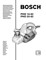 Bosch PHO20-82 Manual do proprietário