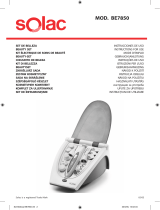 Solac BE7850 BEAUTYSET Manual do proprietário