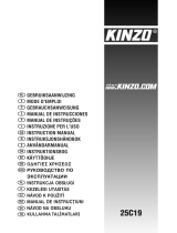 KINZO 25C125 Manual do proprietário