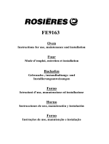ROSIERES FE9163 Manual do proprietário