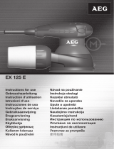 AEG EX 125 E Manual do proprietário