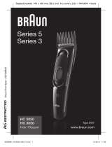 Braun HC5050 Manual do proprietário