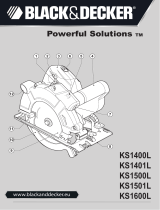 Black & Decker KS1600L T1 Manual do proprietário