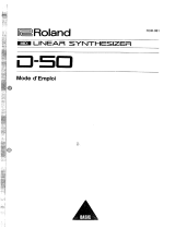 Roland D-50 Manual do proprietário
