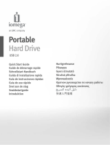 Iomega Portable Hard Drive USB 2.0 Manual do usuário