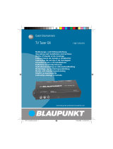 Blaupunkt TV Tuner Manual do proprietário