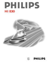 Philips HI830 Manual do proprietário