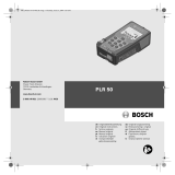 Bosch PLR 50 Manual do proprietário