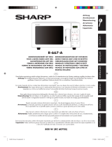 Sharp r 667bk a Manual do proprietário