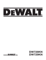 DeWalt DW728KN Manual do proprietário