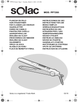 Solac PP7255 Manual do proprietário