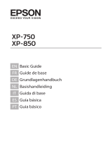 Epson XP-750 Manual do proprietário