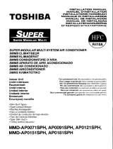 Toshiba MMD-AP0091SPH Manual do proprietário