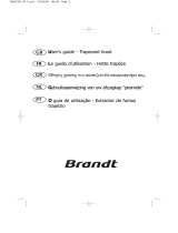 Groupe Brandt AD439WE1 Manual do proprietário