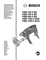Bosch PSB 800-2 RA Operating Instructions Manual