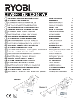 Ryobi RBV-2200 Manual do usuário