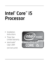 Intel Core i5 Desktop Series Installation Instructions Manual