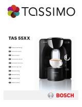 Bosch Tassimo TAS 55 series Manual do usuário
