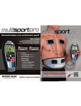 SPORT ELEC Multisport Pro Manual do usuário