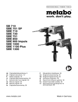 Metabo SBE 1100 Plus Manual do proprietário