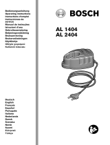 Bosch AL 1404 Manual do proprietário